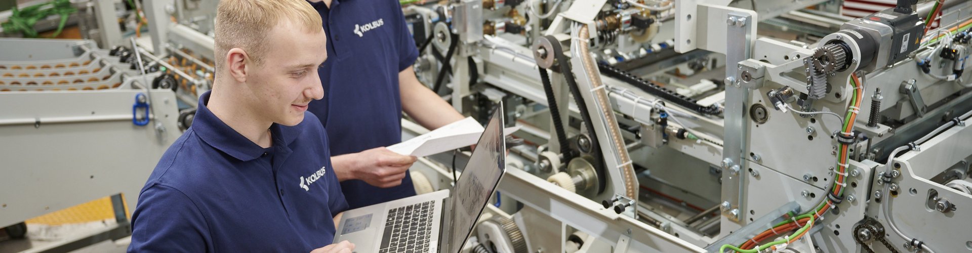 employees at work